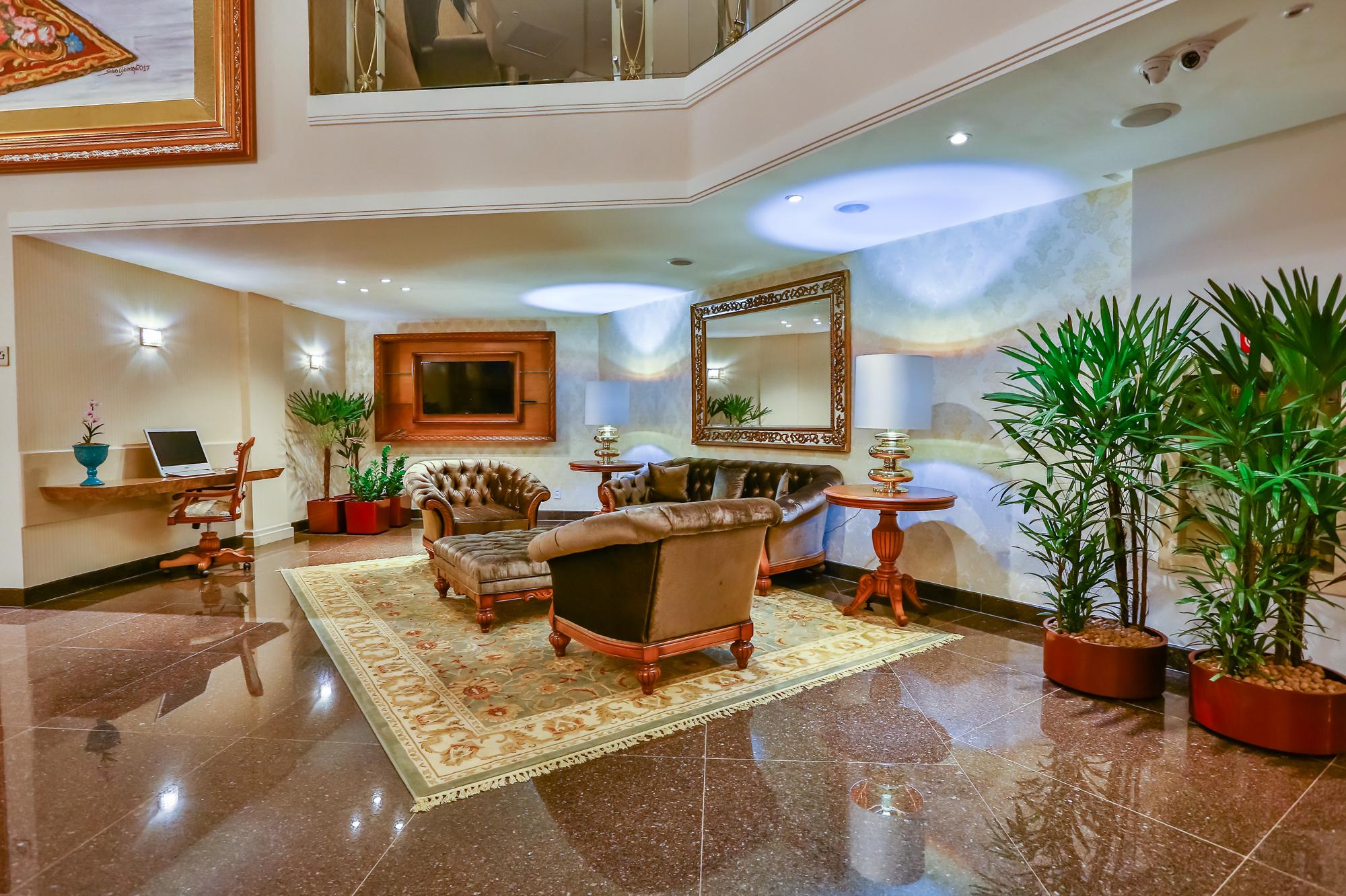 Golden Lis Hotel Boutique Goiania Bagian luar foto Lobby